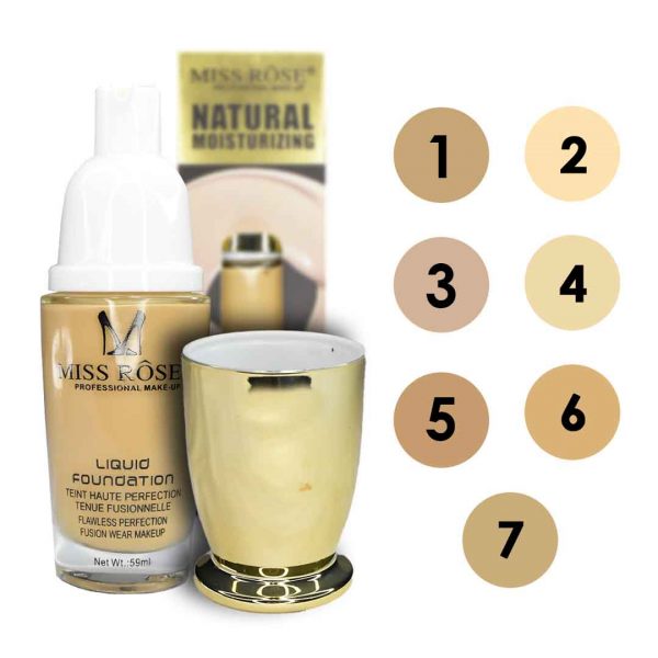 Bases para rostro miss rose natural