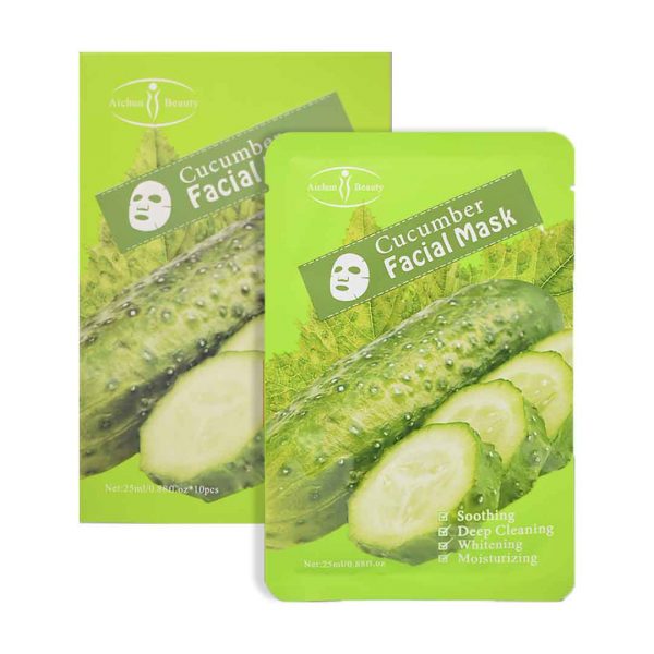 Caja de mascarillas cucumber pepino aichum