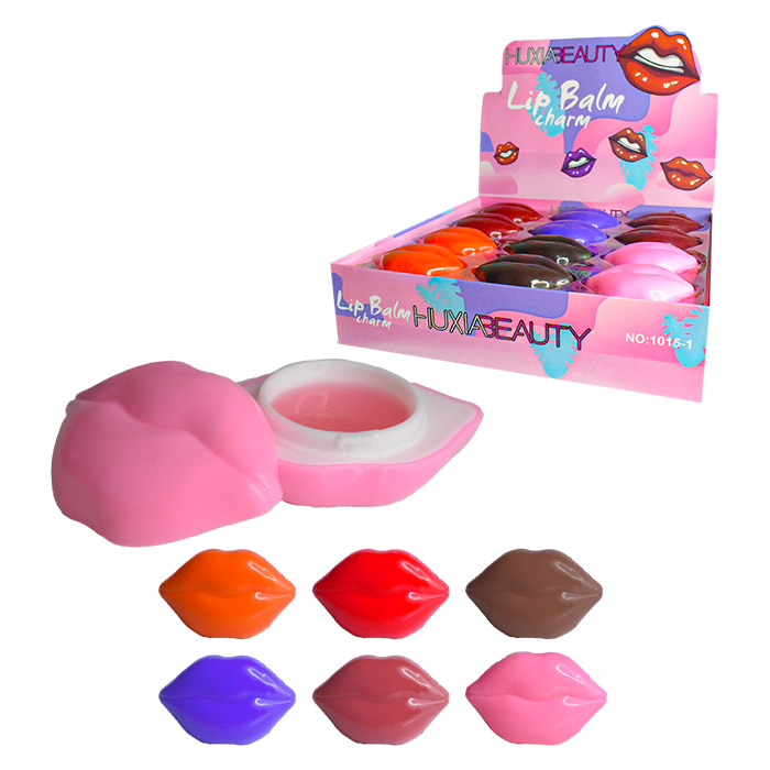Balsamos huxiabeauty diseño de labios colores