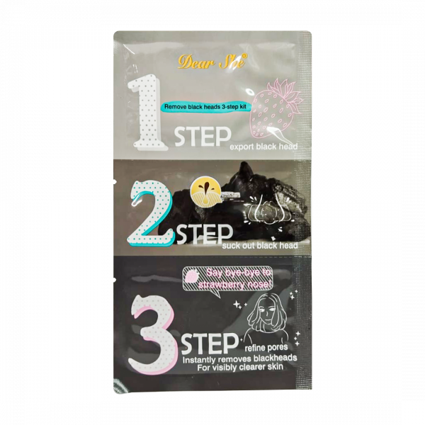 Mascarilla para nariz de carbon activado en 3 pasos