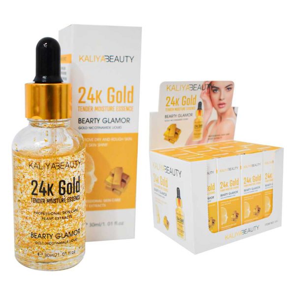 Suero kaliyabeauty presentacion gotero 24k gold 30ml