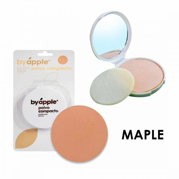 Polvos compactos matificantes by apple maple 12g