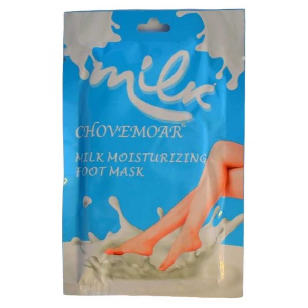 Mascarilla hidratante de leche para pies Chovemoar