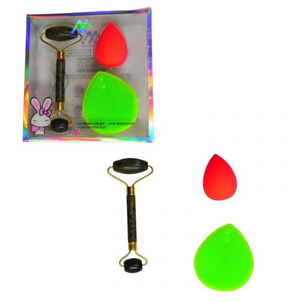 Kit de roler con esponjas mini star 3 unidades