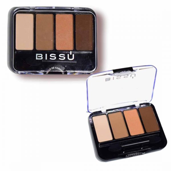 Cuarteto de sombras bissu con brocha aplicadora 27