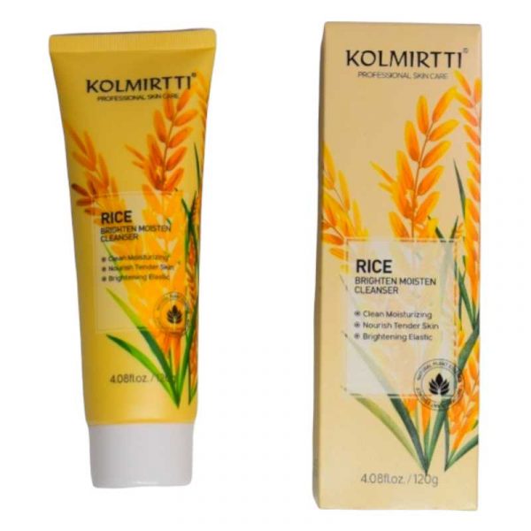 Limpiador facial de arroz kolmirtti 120g