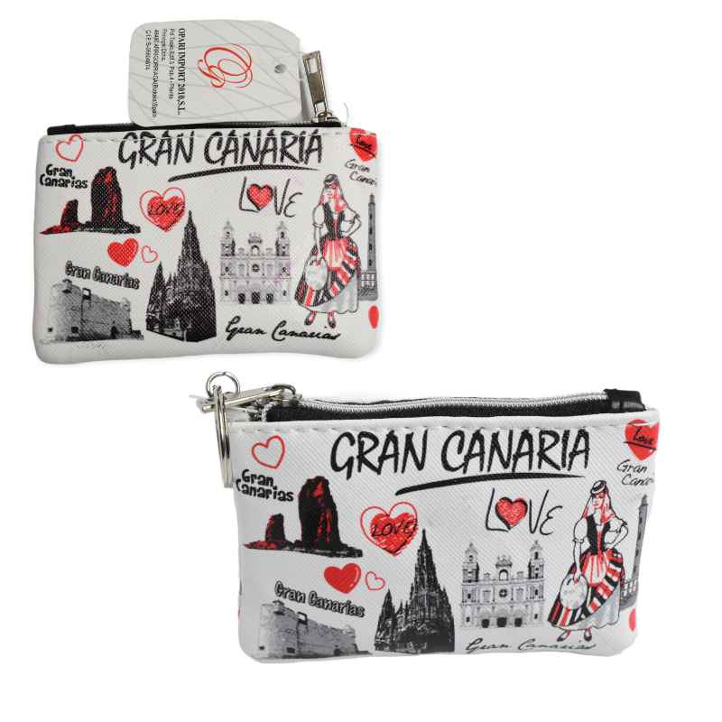 Monederos pequeños blancos Gran canaria