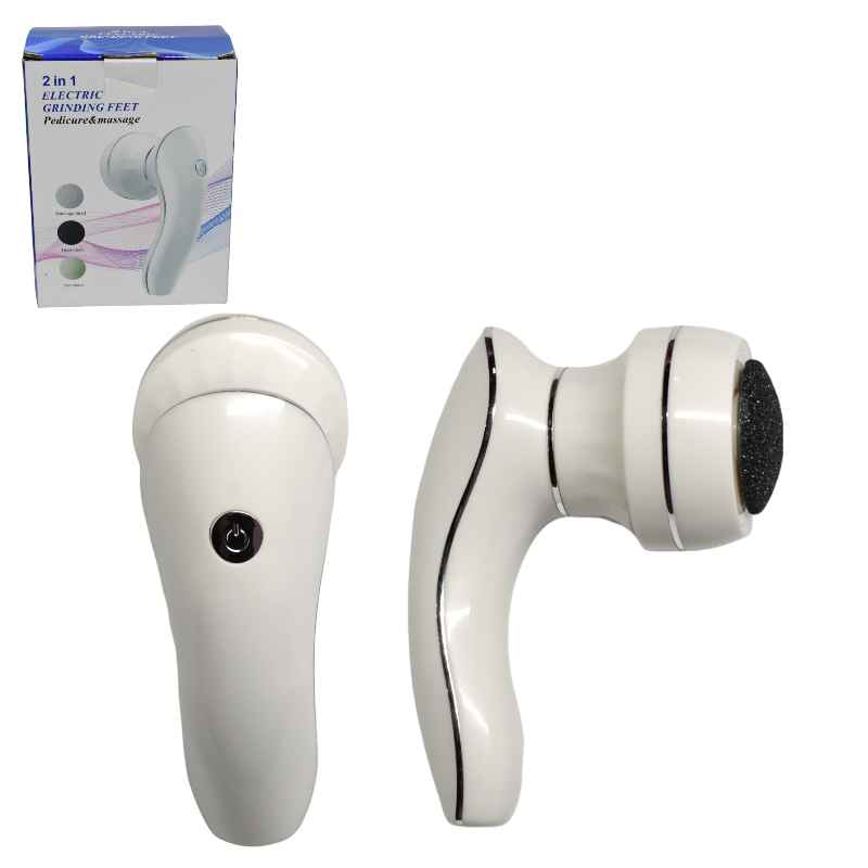 Pulidora y masajeadora eléctrica para pies 2 en 1