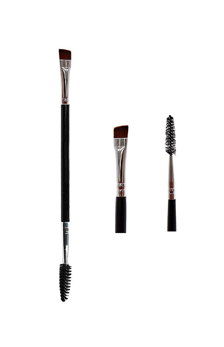 Brocha doble para cejas presentación negro - Imagen 2