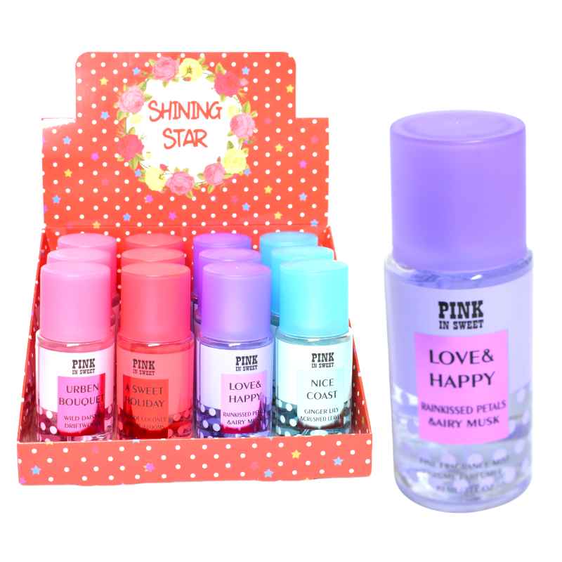 Splash pink in sweet love and happy tapa morada