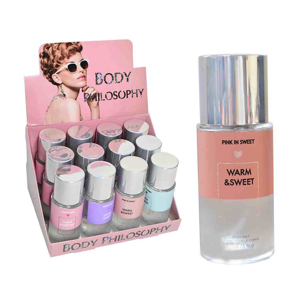 Splash body philosophy tapa plateada warm & sweet