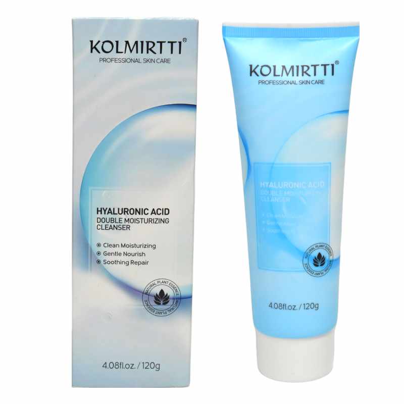 Limpiador facial de ácido hialurónico kolmirtti 120g