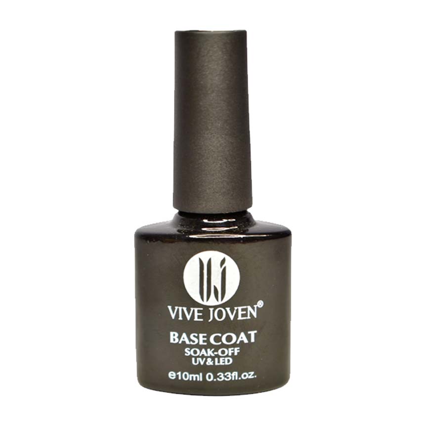 Base coat para uñas Vive Joven envase negro 10ml