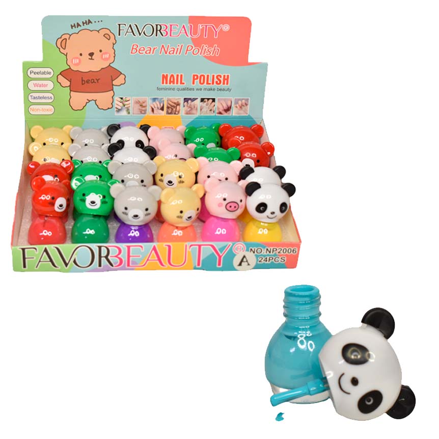 Esmalte Bear nail polish FavorBeauty colores variados