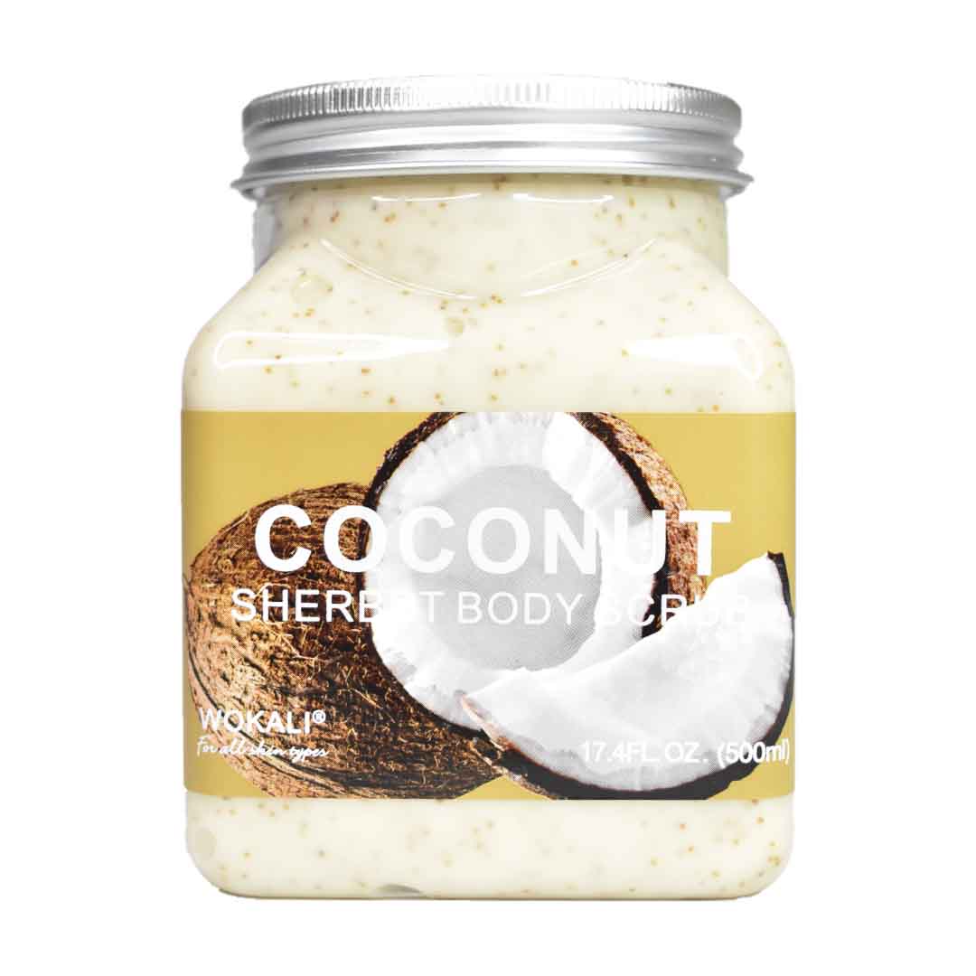 Exfoliante corporal Wokali de coco 500ml