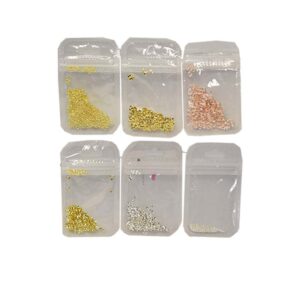 Decoracion para uñas en bolsa pequeña con diseños surtidos