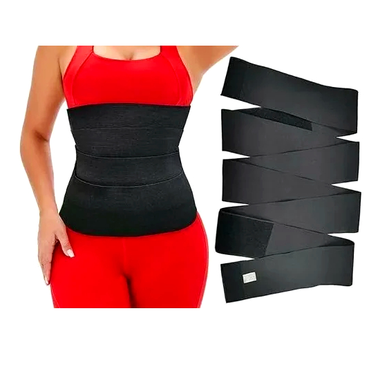 Faja con diseño de cinturón ajustable para abdomen - Imagen 2