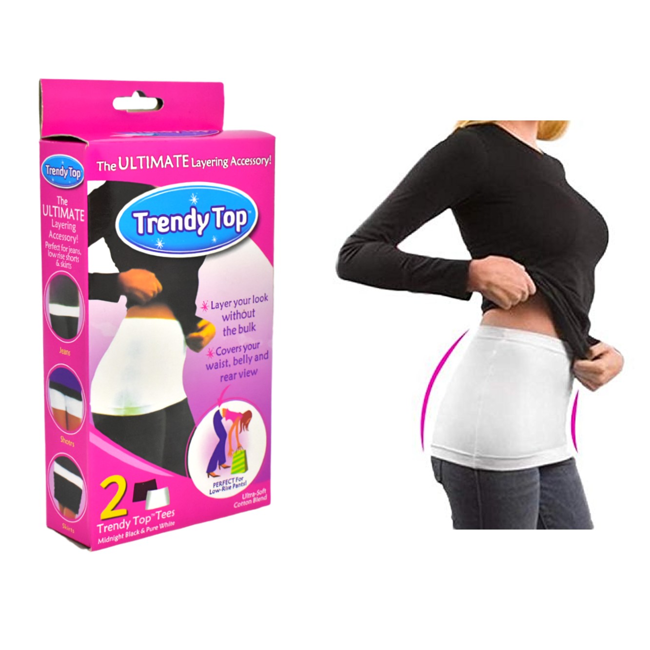 Kit de top y licra multiusos Trendy Top