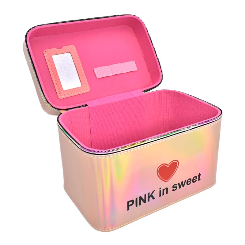 Kit 3 en 1 cosmetiqueras Pink In Sweet - Imagen 3