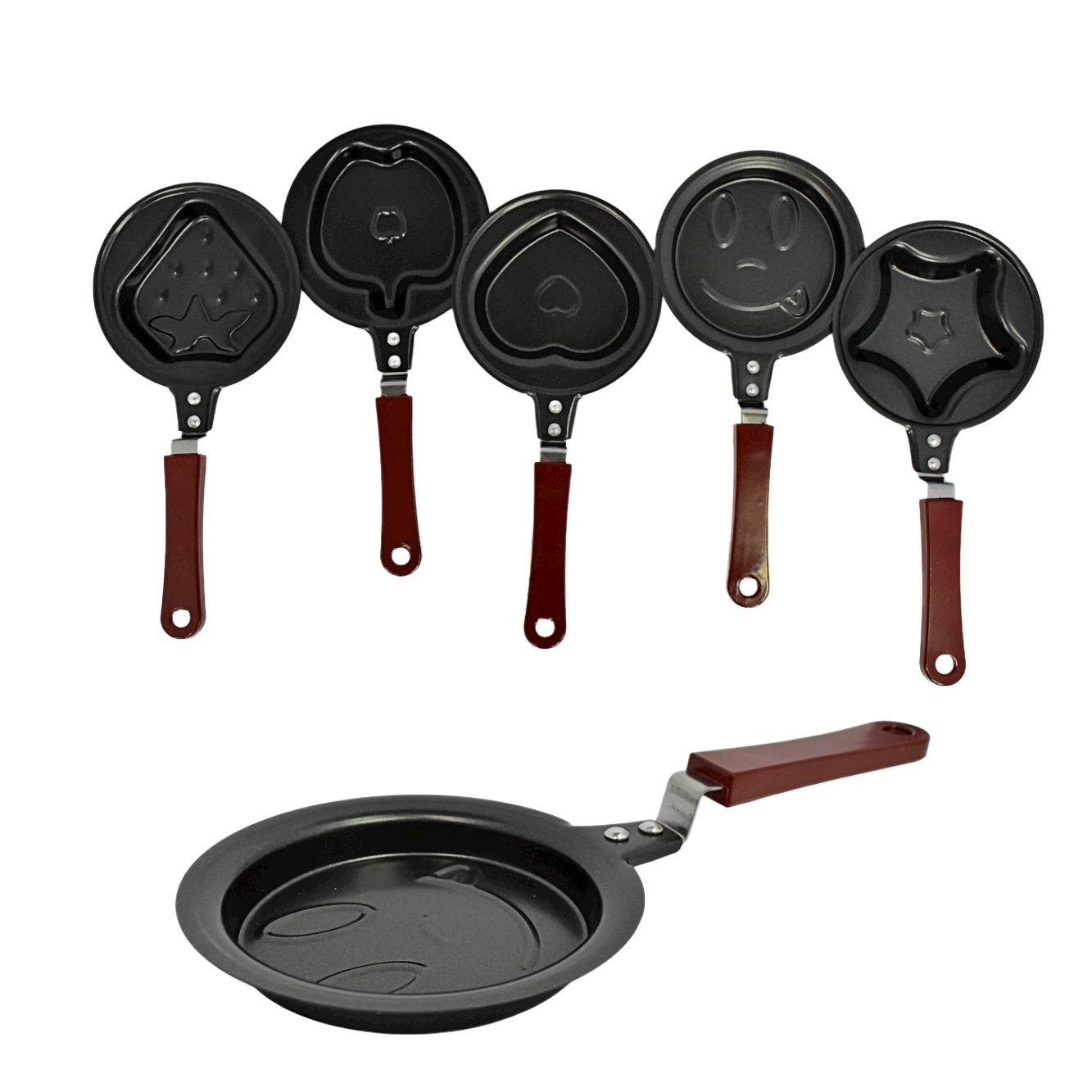 Sartén metálico con figuras Little Star Cook Mini Poele