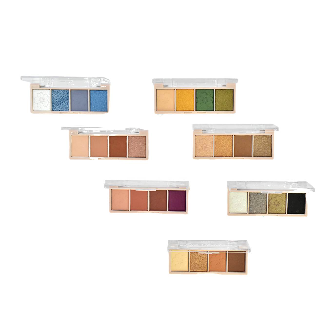 Sombra para ojos en diferentes tonalidades 4 colores Ushas - Imagen 2