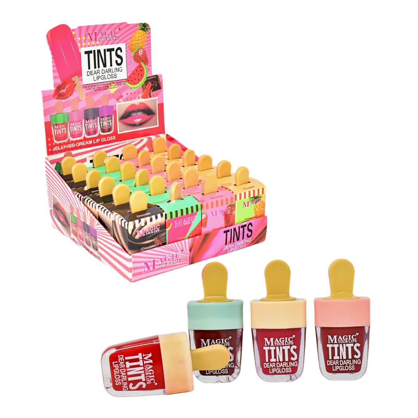 Tinta para labios en forma de paleta de helado Magic Your Life 7g