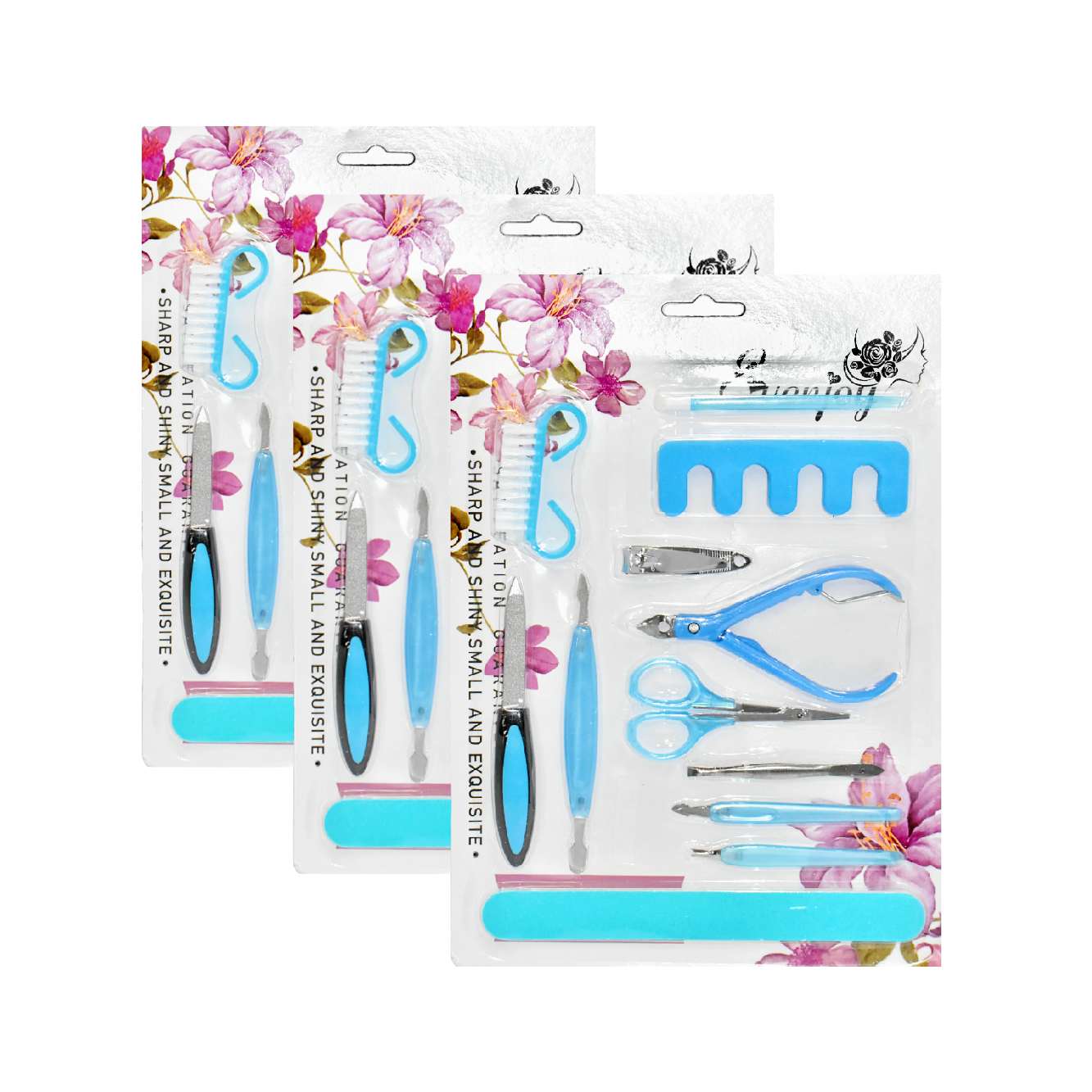 Kit para pedicure y manicure de 12pcs EveryJoy Large