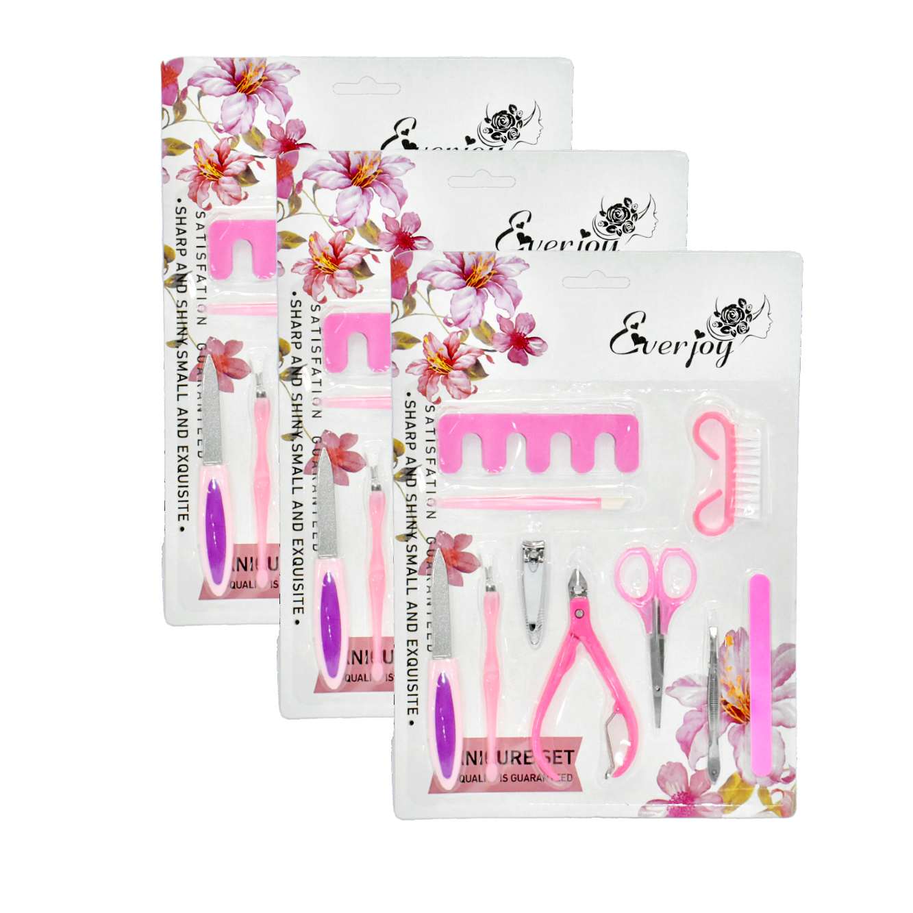 Kit para pedicura de 10pcs EverJoy Skinny Short