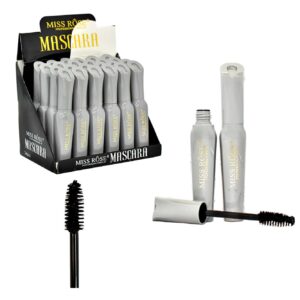 Máscara para pestañas presentación gris Miss Rose 12ML
