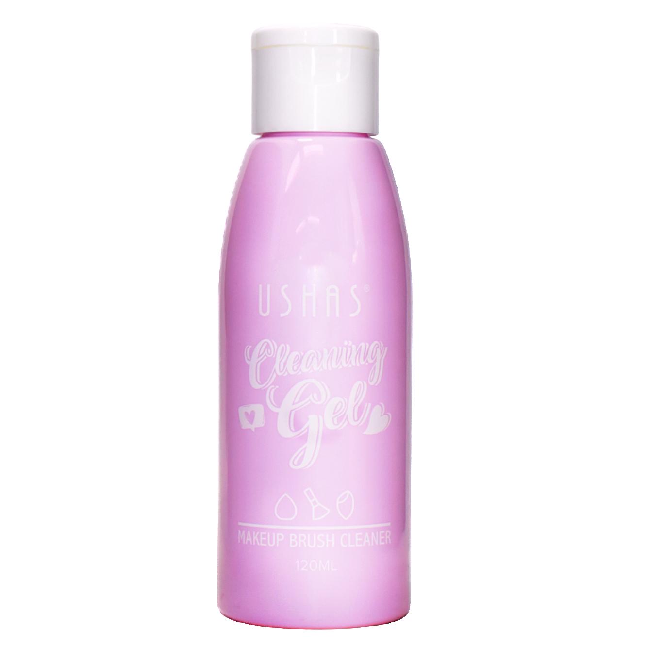 Limpiador de brochas Ushas liquido y gel 120ml - Imagen 2