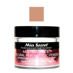 Unidad De Acrílico Rosa Natural Presentación De 1 Onza