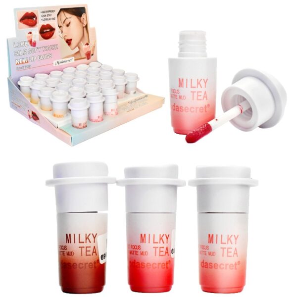 Labiales En Presentacion De Vaso Moda Secret