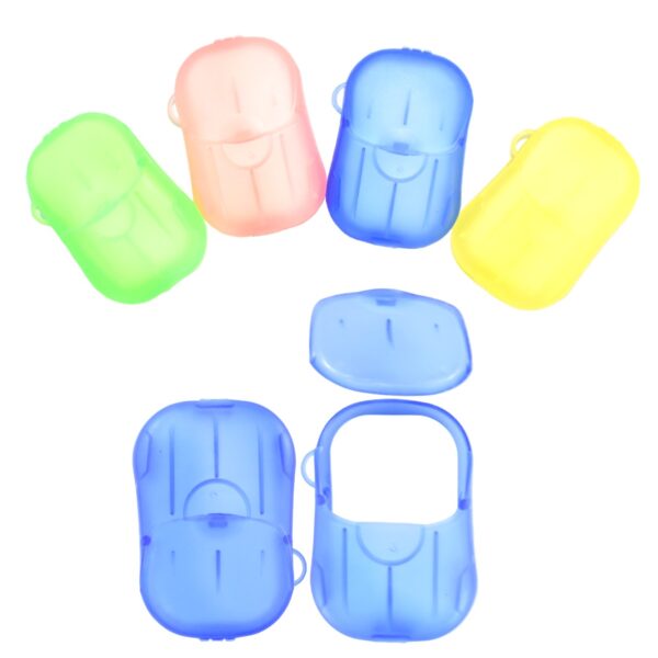 Laminas De Jabon Para Manos En Estuche De Colores Surtidos