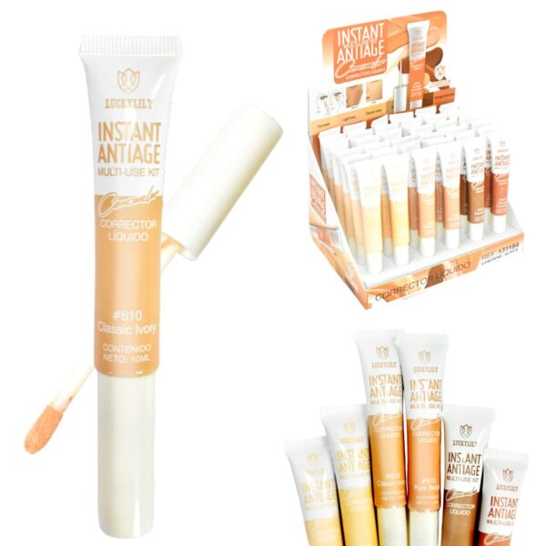 Corrector Liquido Luckylily Instant Antiage 10Ml