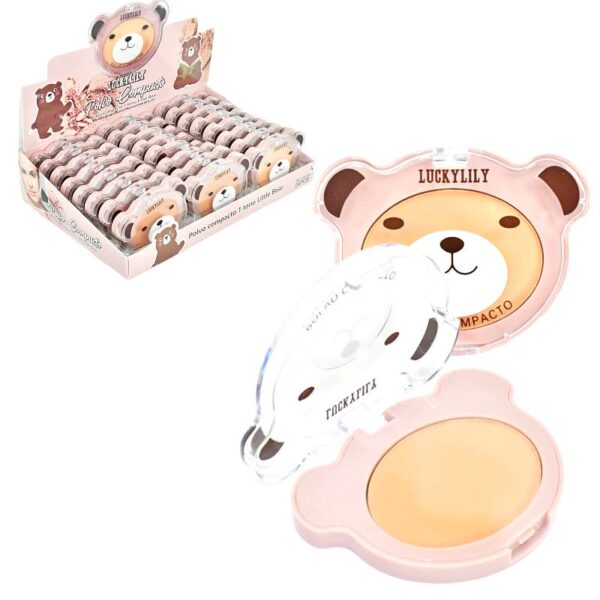 Polvo Compacto En Presentacion De Oso