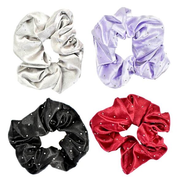 Coleta Para El Cabello Colores Surtidos Con Perlitas