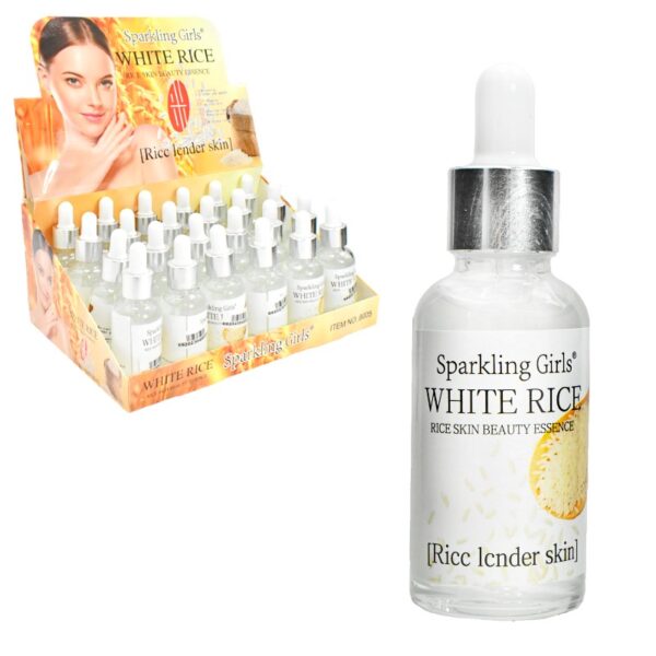 Suero Hidratante y Aclarante De Arroz Sparkling Girls