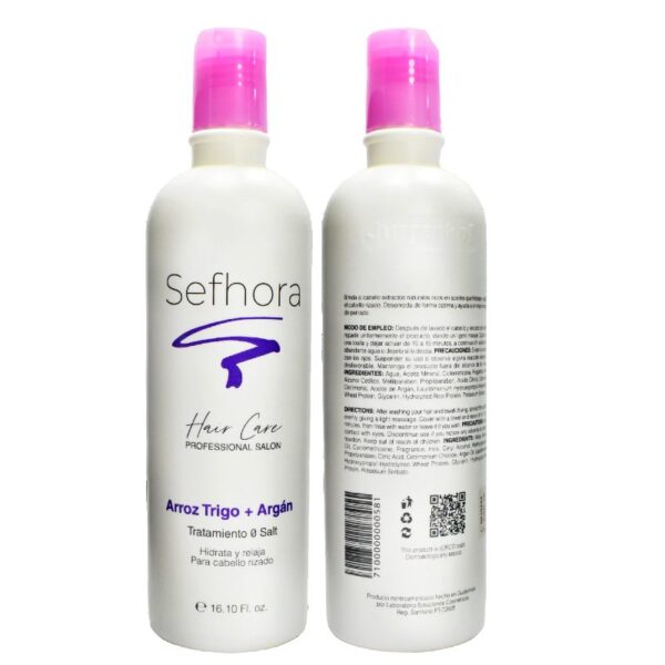 Tratamiento Sefora De Arroz, Trigo Y Argan