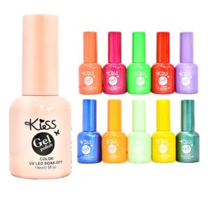 Gelish En Colores Surtidos Marca Kiss De 15Ml