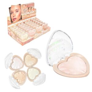 Iluminadores Mocmallure En Forma De Corazon 24Hrs