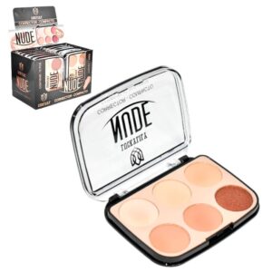 Corrector Compacto 6 Colores Nude Luckylily
