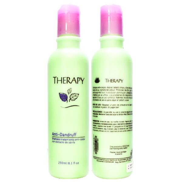 Shampoo Therapy Anti Caspa Con Extracto de Savila 250Ml