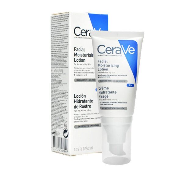 Locion Hidratante Facial De Día Y Noche CeraVe 52Ml Surtidos LOTE1