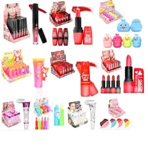 Tintas, Brillos Y Exfoliante Para Labios Surtidos LOTE4
