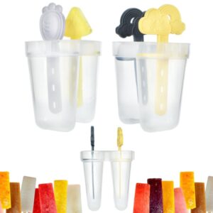 Molde Plastico De Helados Con Diseños Surtidos