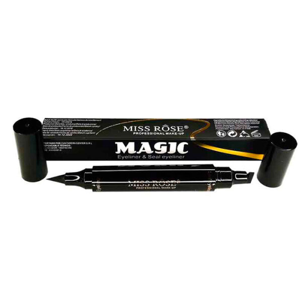 Delineadores magic Miss Rose caja negra 2 puntas LOTE1