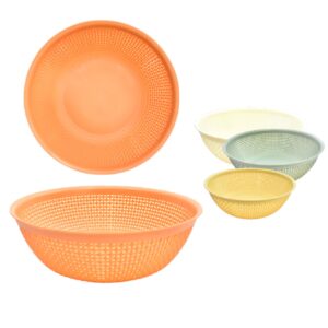 Canasto De Plastico Colores Surtidos