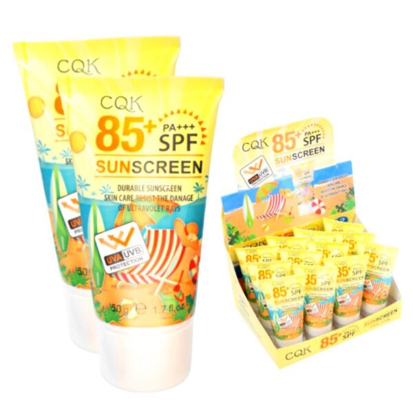 Protector Solar CQK 85 SPF+++ Empaques Surtidos - Imagen 2