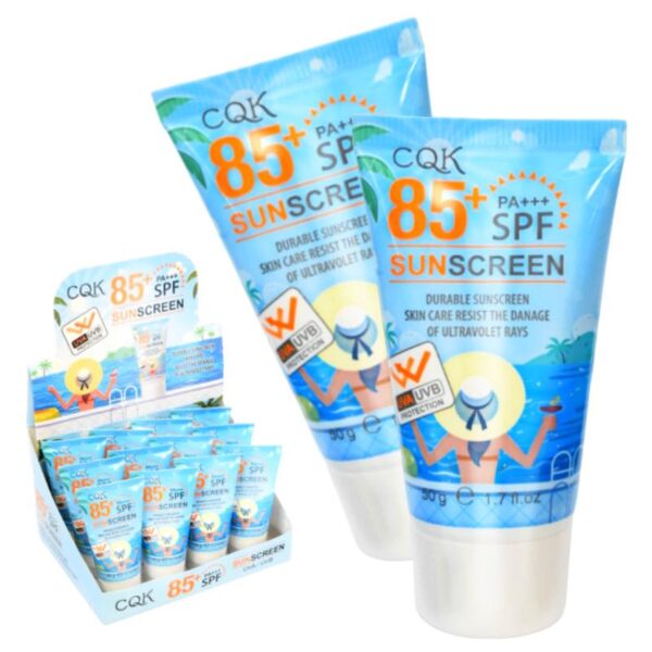 Protector Solar CQK 85 SPF+++ Empaques Surtidos - Imagen 3