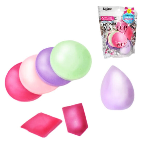Paquete de Esponjas Powder Puff 7pcs